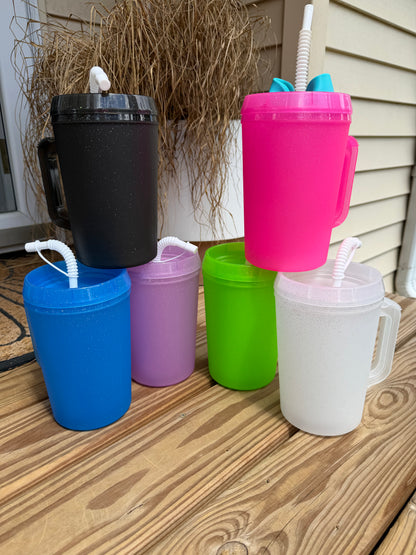 34oz Trucker Mug w/Glitter - Wholesale