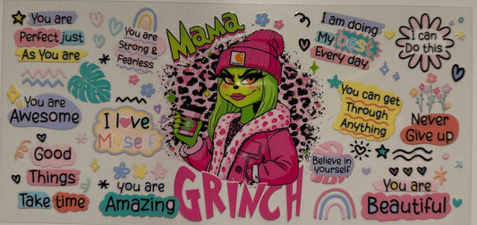 Mama Grinch - Wrap