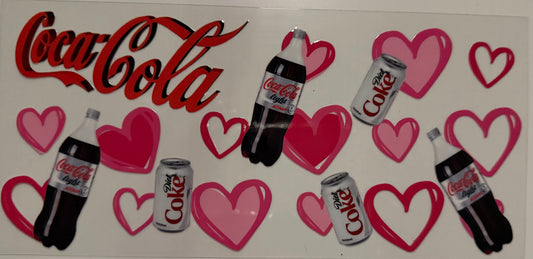 Food & Drink (Diet Coke & Hearts) - Wrap