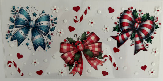 Winter (Christmas Bows) - Wrap