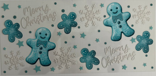 Winter (Blue Gingerbread) - Wrap