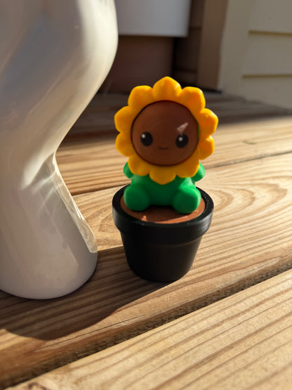 Sunflower w/Buns - Clicker