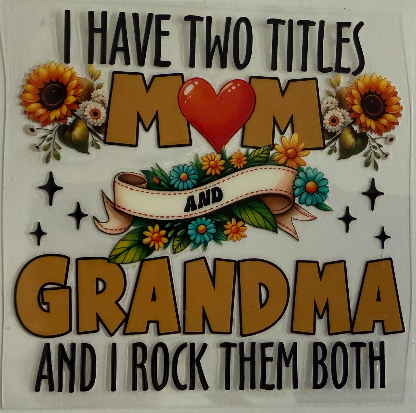 Mama/Grandma/Auntie - Decals