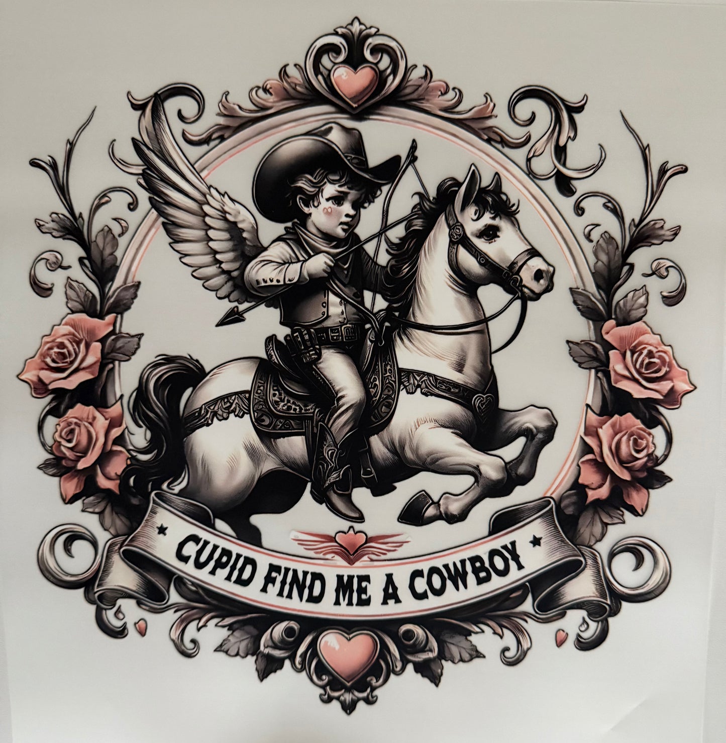 Cupid Find me a Cowboy - DTF