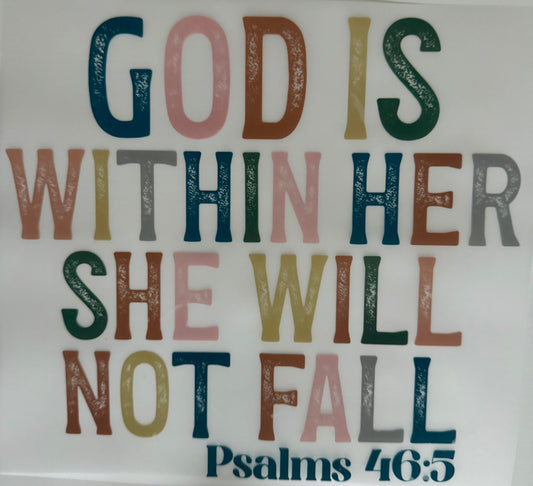 God Is Within Her - DTF