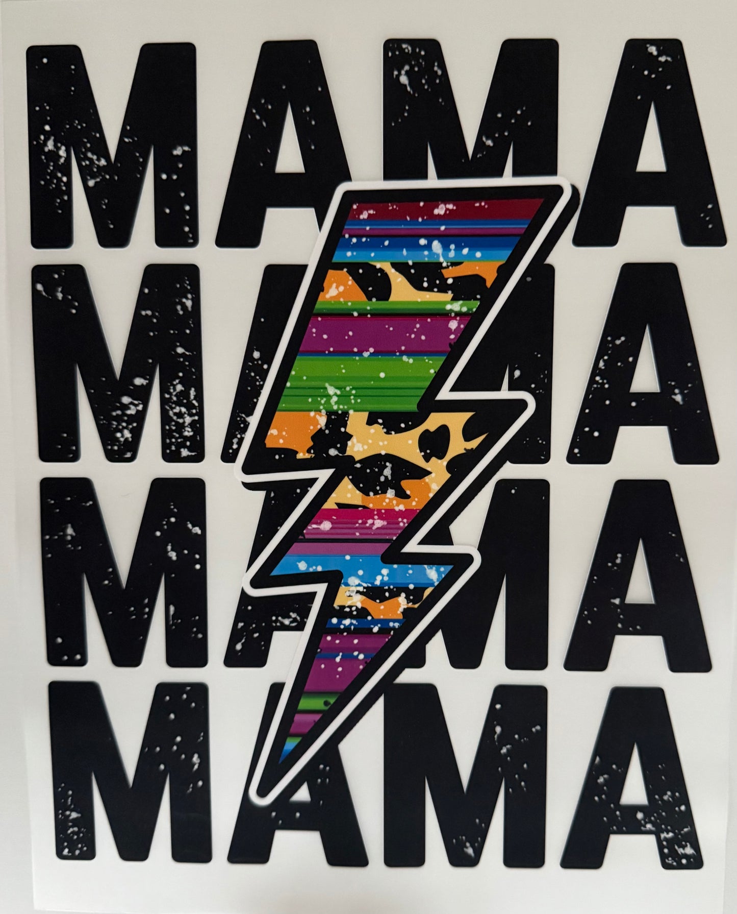 Mama Lightening Bolt - DTF