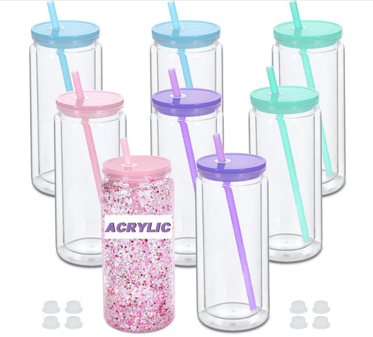 20oz Acrylic Snow Globe w/Plastic Lid