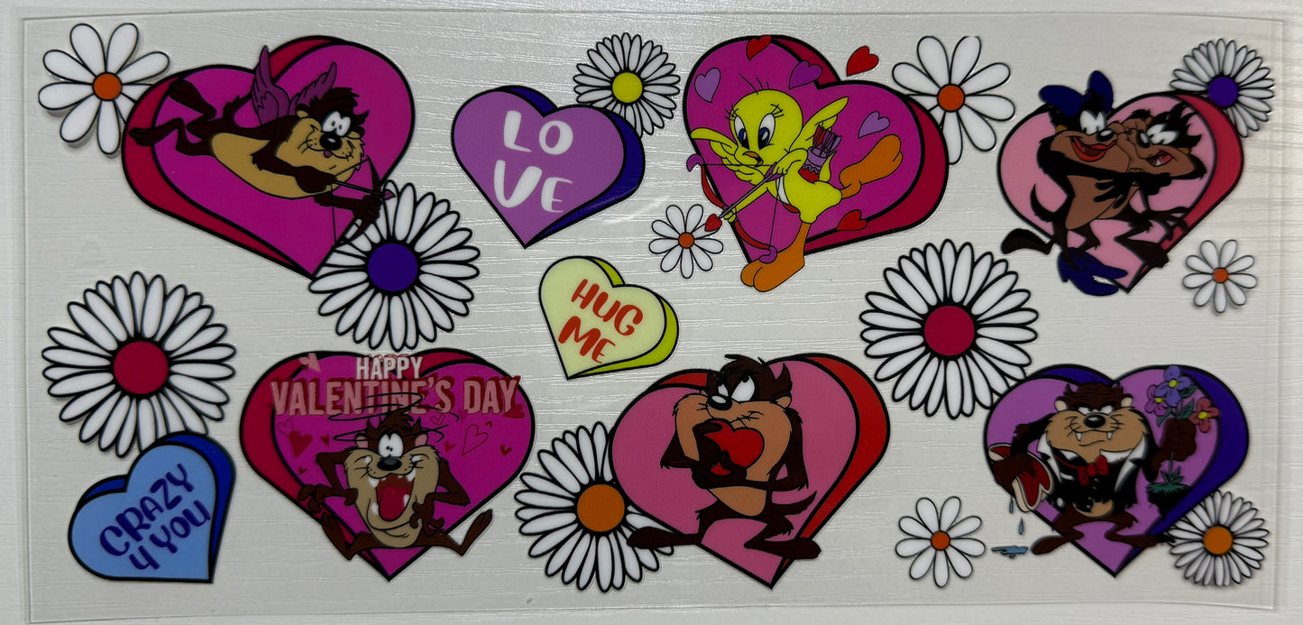 Valentine Looney Tunes - Wrap