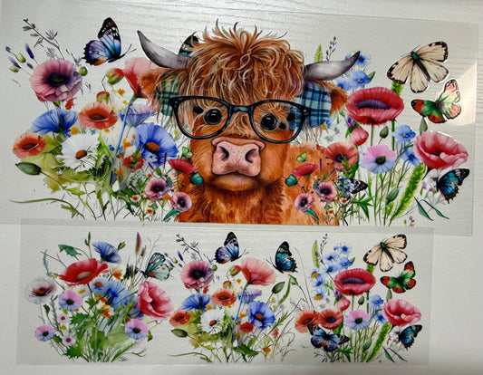 z - 40oz Cow W/Glasses - Wrap