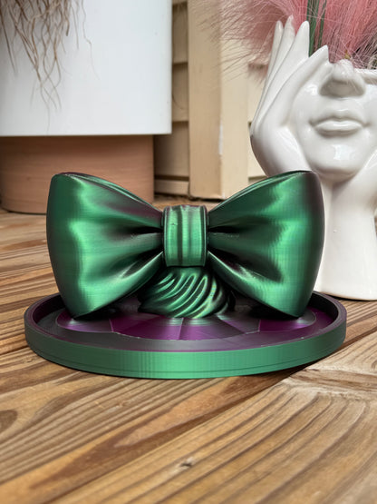 Puffy Bow Trinket Tray