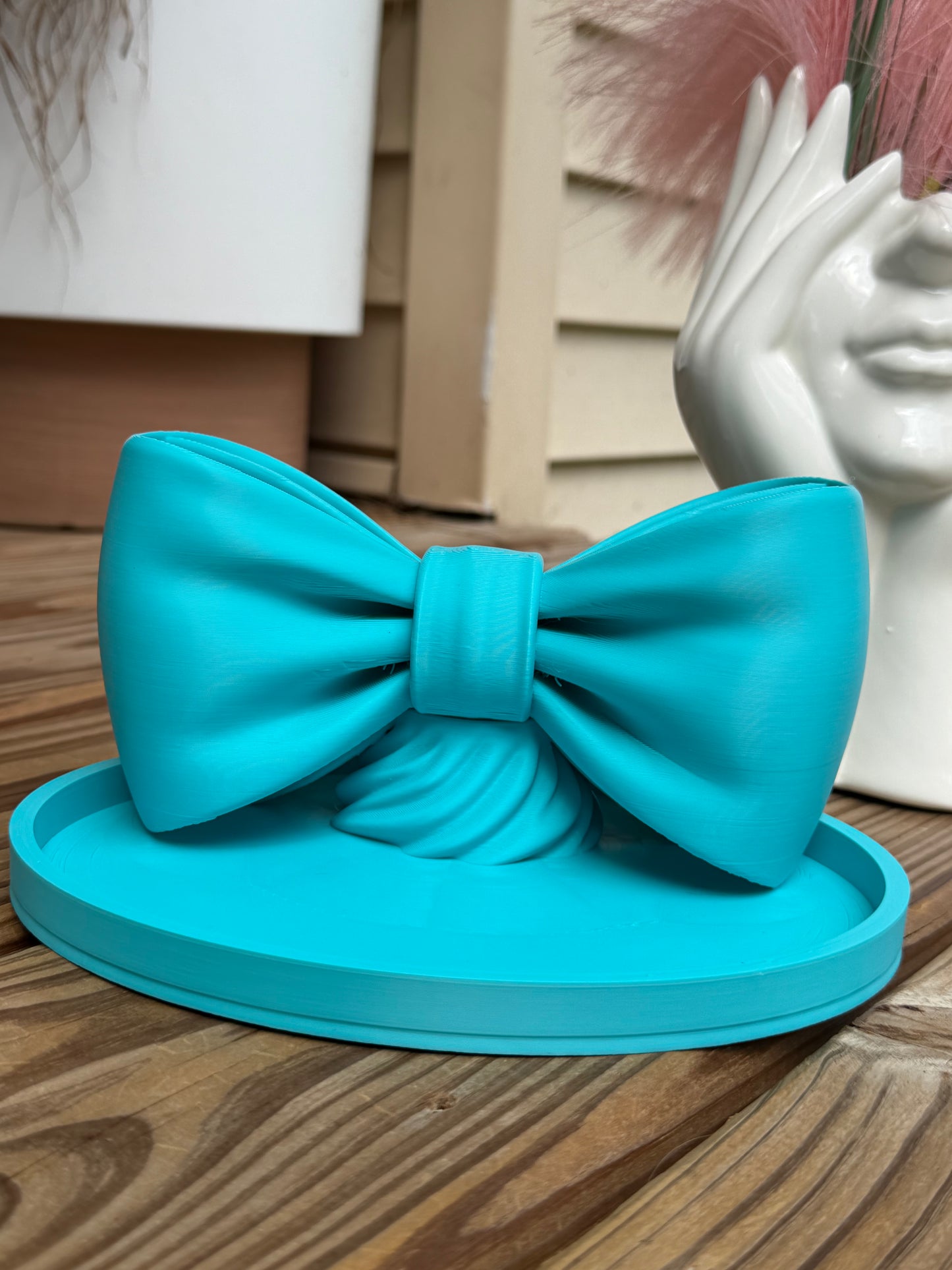 Puffy Bow Trinket Tray