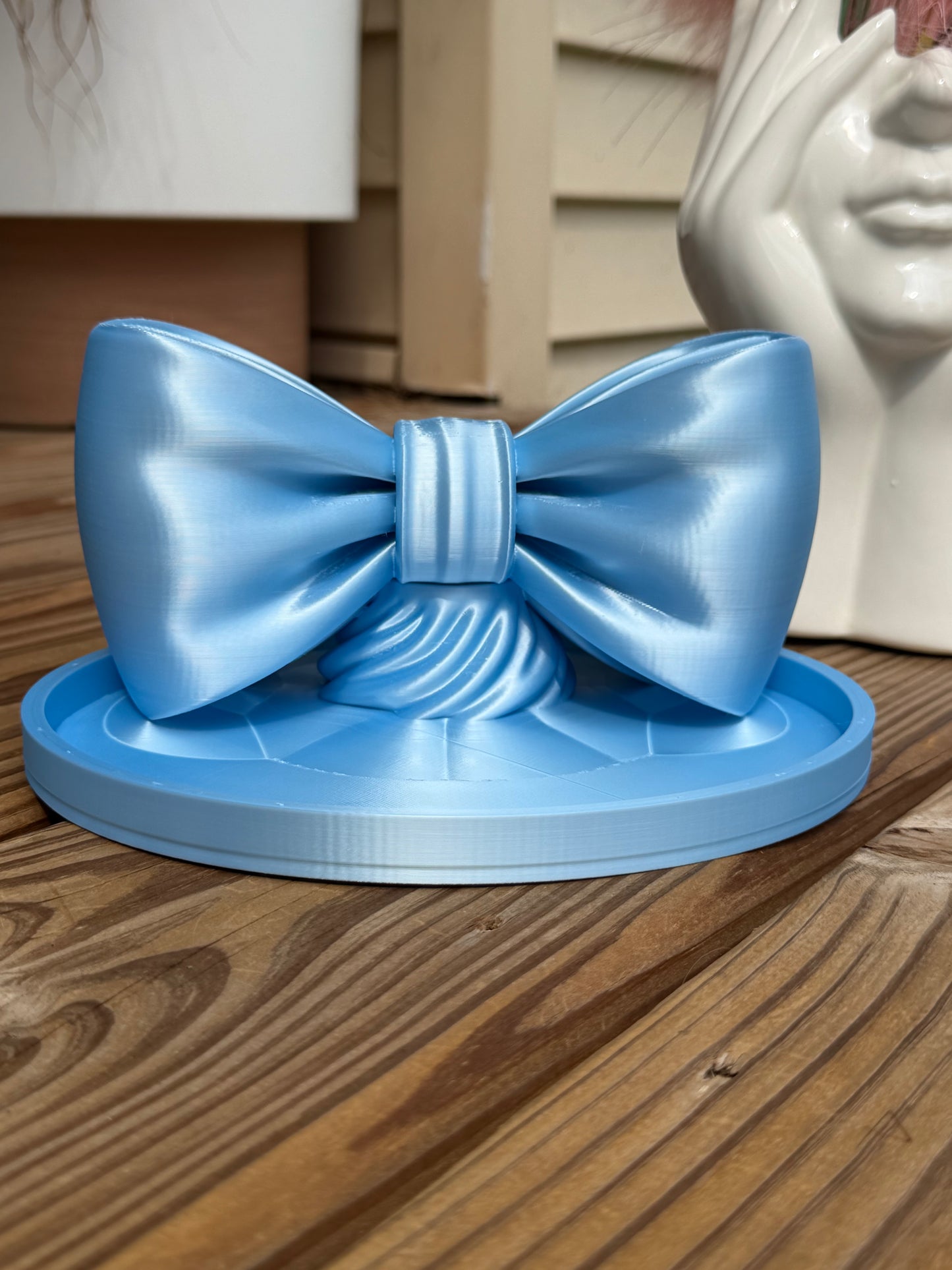 Puffy Bow Trinket Tray