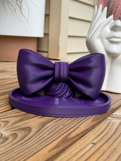 Puffy Bow Trinket Tray
