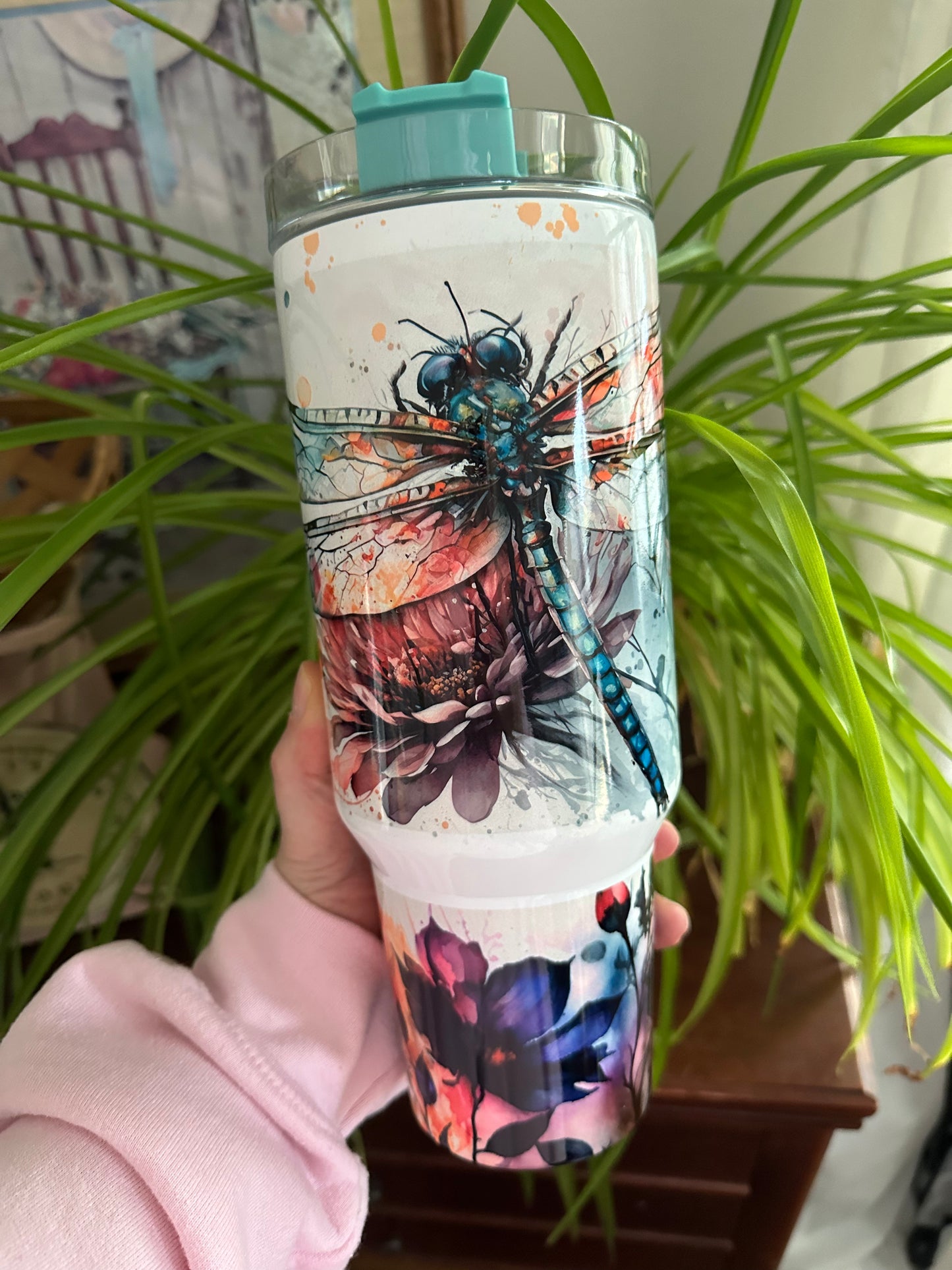 40oz w/Handle - DragonFly