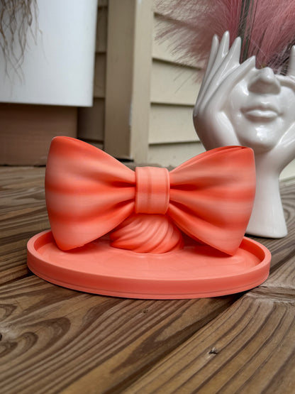 Puffy Bow Trinket Tray