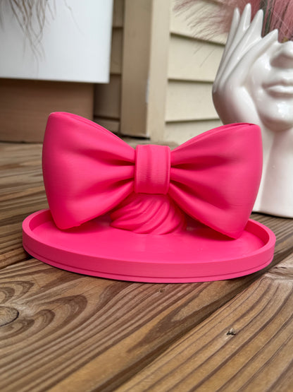 Puffy Bow Trinket Tray