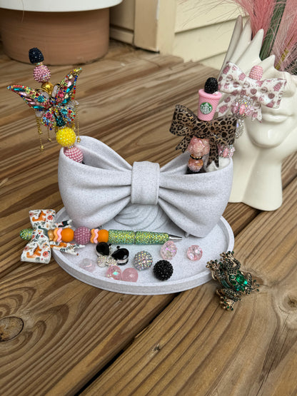 Puffy Bow Trinket Tray