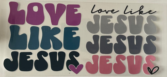 Faith (Love Like Jesus Big Font) - Wrap