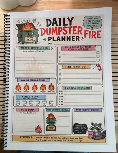 Dumpster Fire Planners - 120 Day
