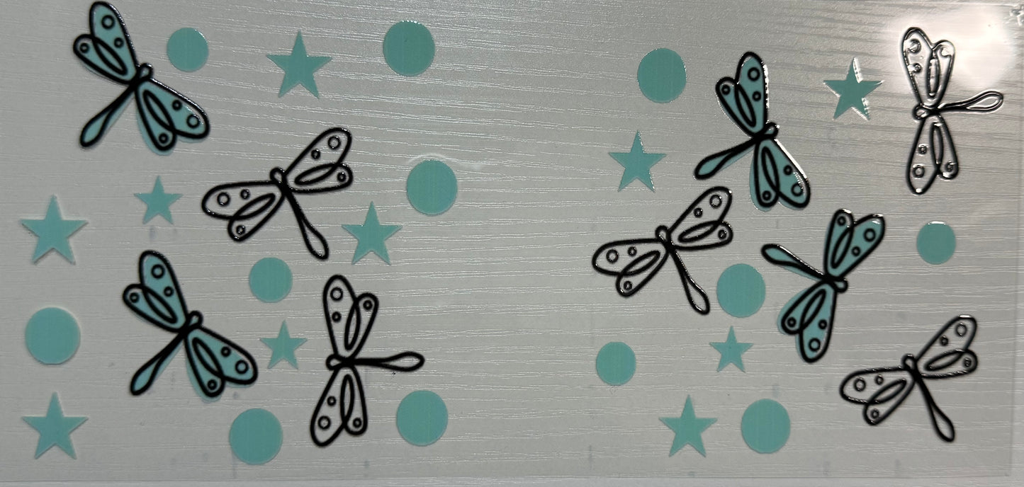Firefly (Blue w/Stars and Dots)  - Wrap