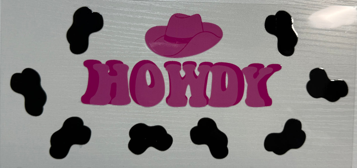 Western (Pink Howdy) - Wrap