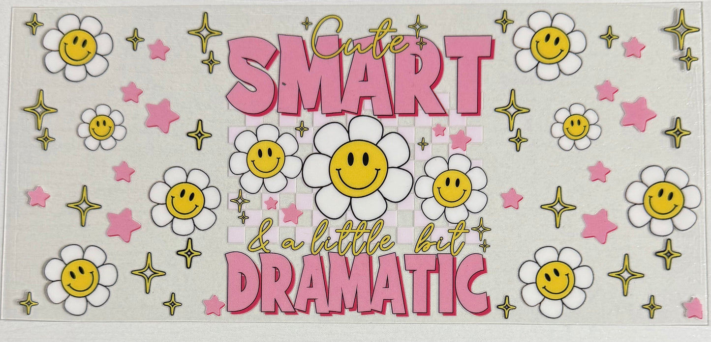 Floral (Smart & Dramatic Checker) - Wrap