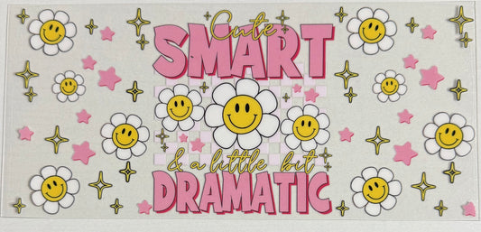 Floral (Smart & Dramatic Checker) - Wrap