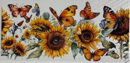 Floral (Sunflowers & Butterflies 2) - Wrap