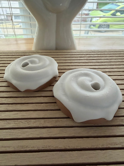 Cinnamon Roll 16oz Full Top - 3d Straw Topper