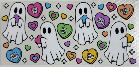 Spooky (Candy Heart Ghosts) - Wrap