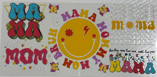 Mama (Yellow Smiley) - Wrap