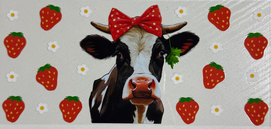 Cow (w/Strawberries) - Wrap