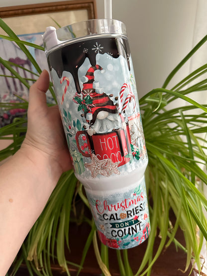40oz w/Handle - Christmas Calories