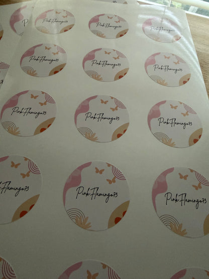 Personalized Logo Stickers - Vinyl