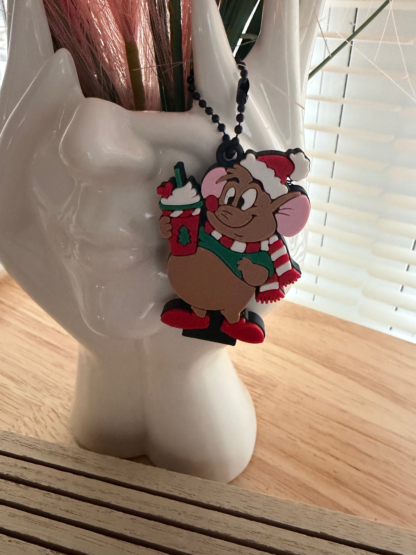 Festive Gus  - 3d Straw Topper
