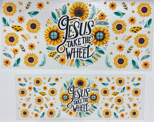 z - 40oz Jesus Take the Wheel - Wrap
