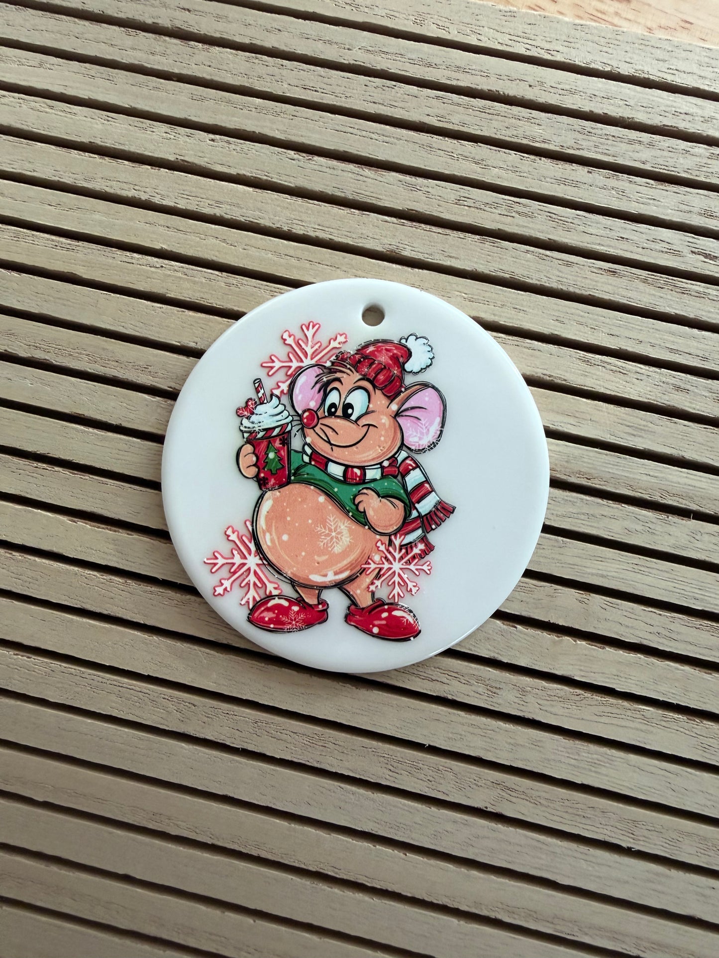 3" Ceramic Ornament