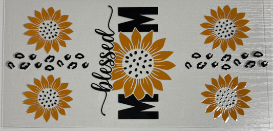 Mom - Blessed Sunflower - Wrap