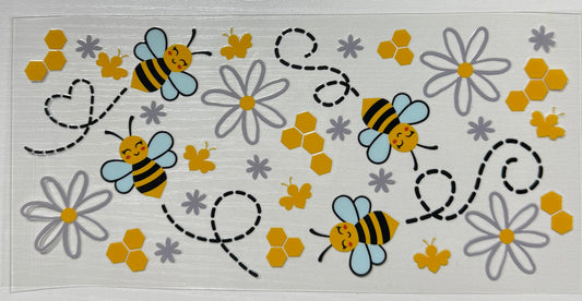 Bees w/Blue Wings  - Wrap