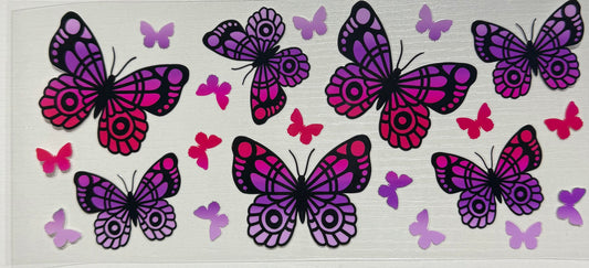 Butterfly (Hot Pink & Purple)- Wrap