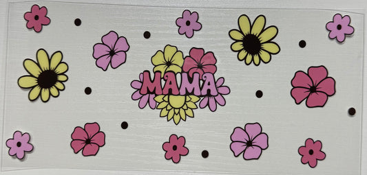 Mama (Pink & Yellow Floral) - Wrap