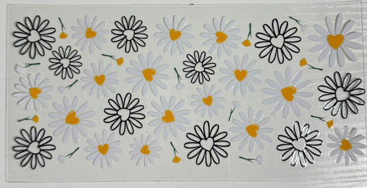 Floral (Daisy w/Hearts) - Wrap