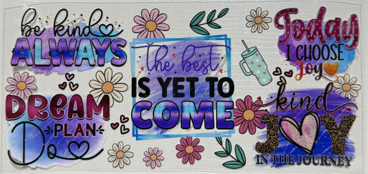 Best Is Yet to Come - Wrap