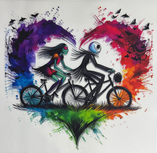 Jack & Sally Heart - DTF