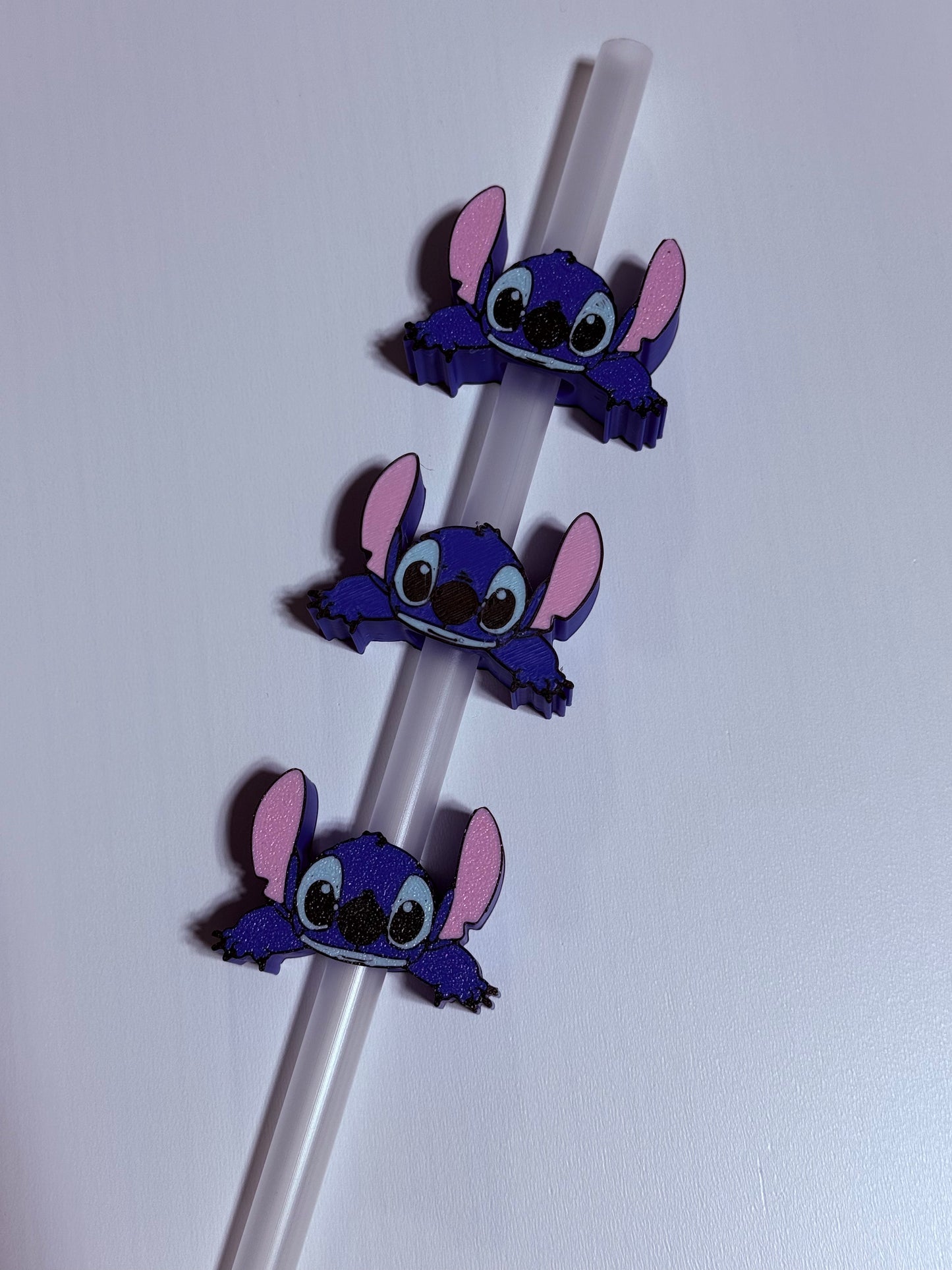Blue Alien - 3d Straw Topper