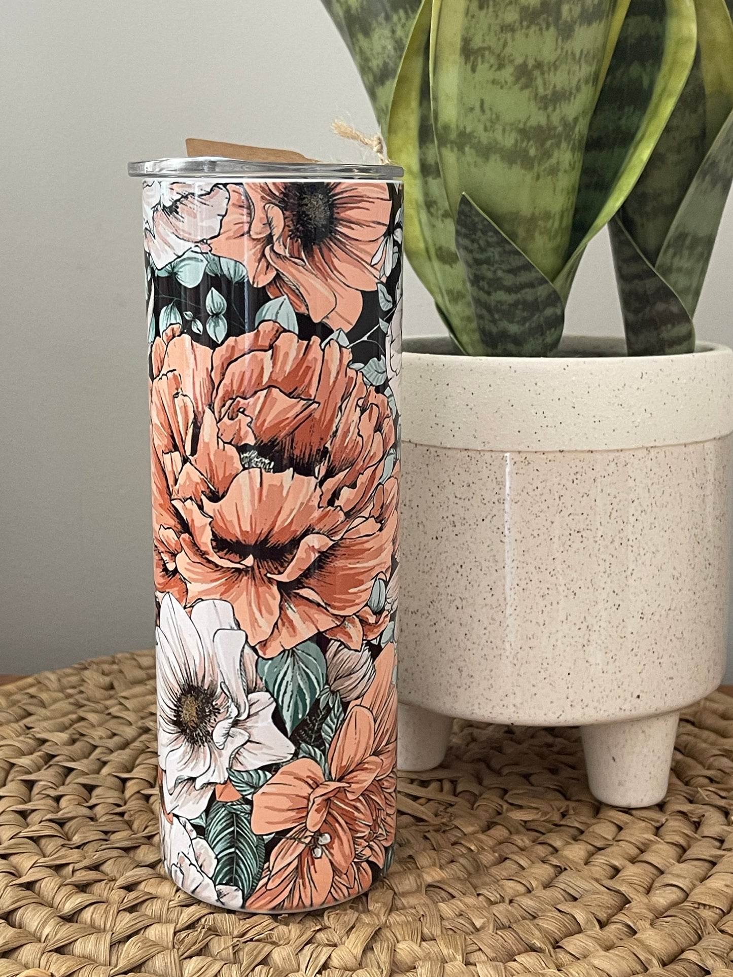 Boho Floral- Sublimation Tumbler