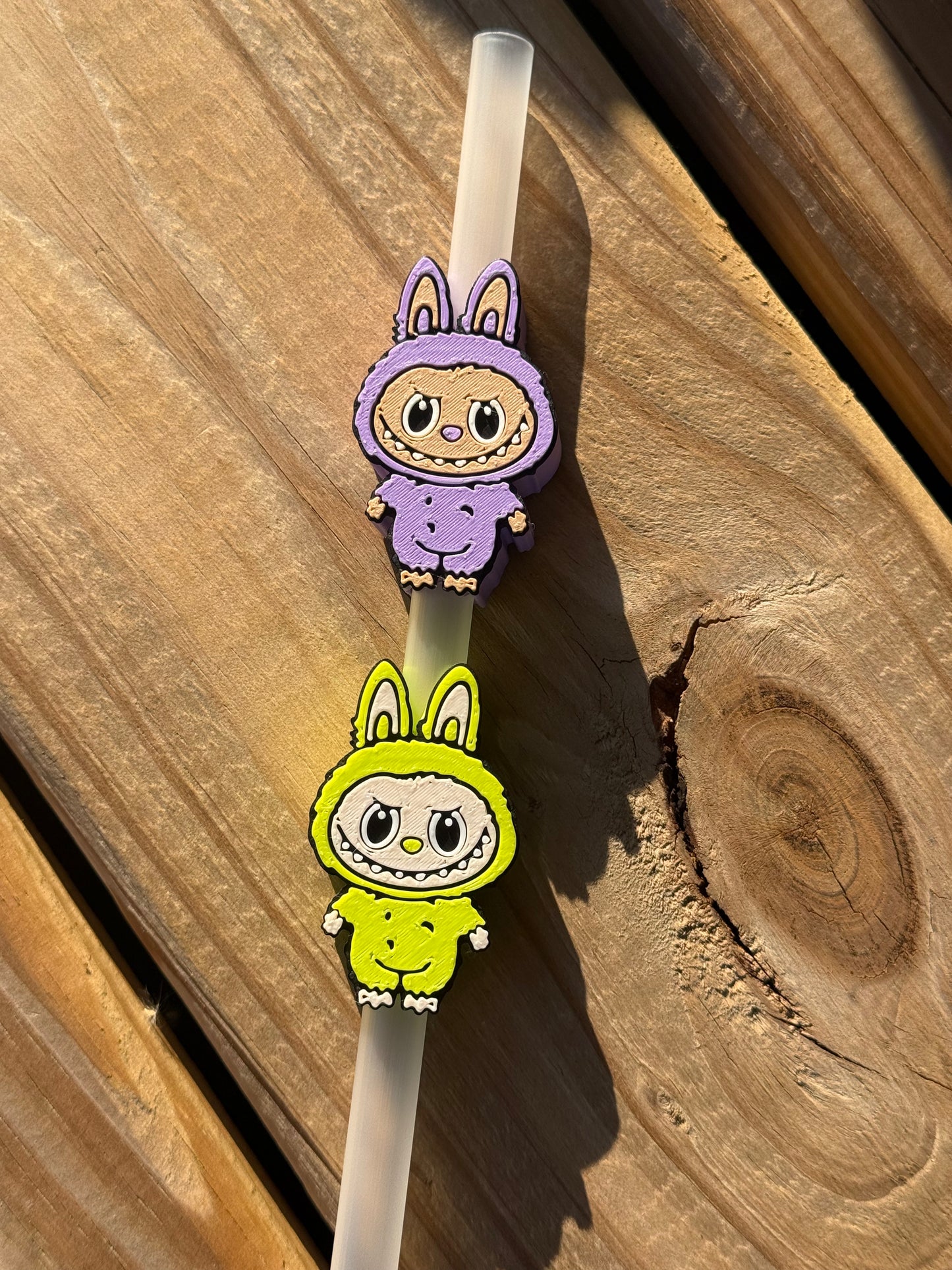 Labubu  - 3d Straw Topper