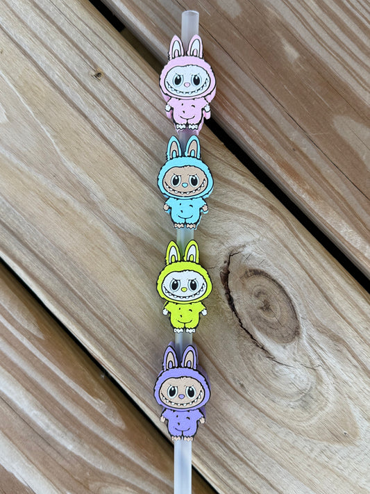 Labubu  - 3d Straw Topper