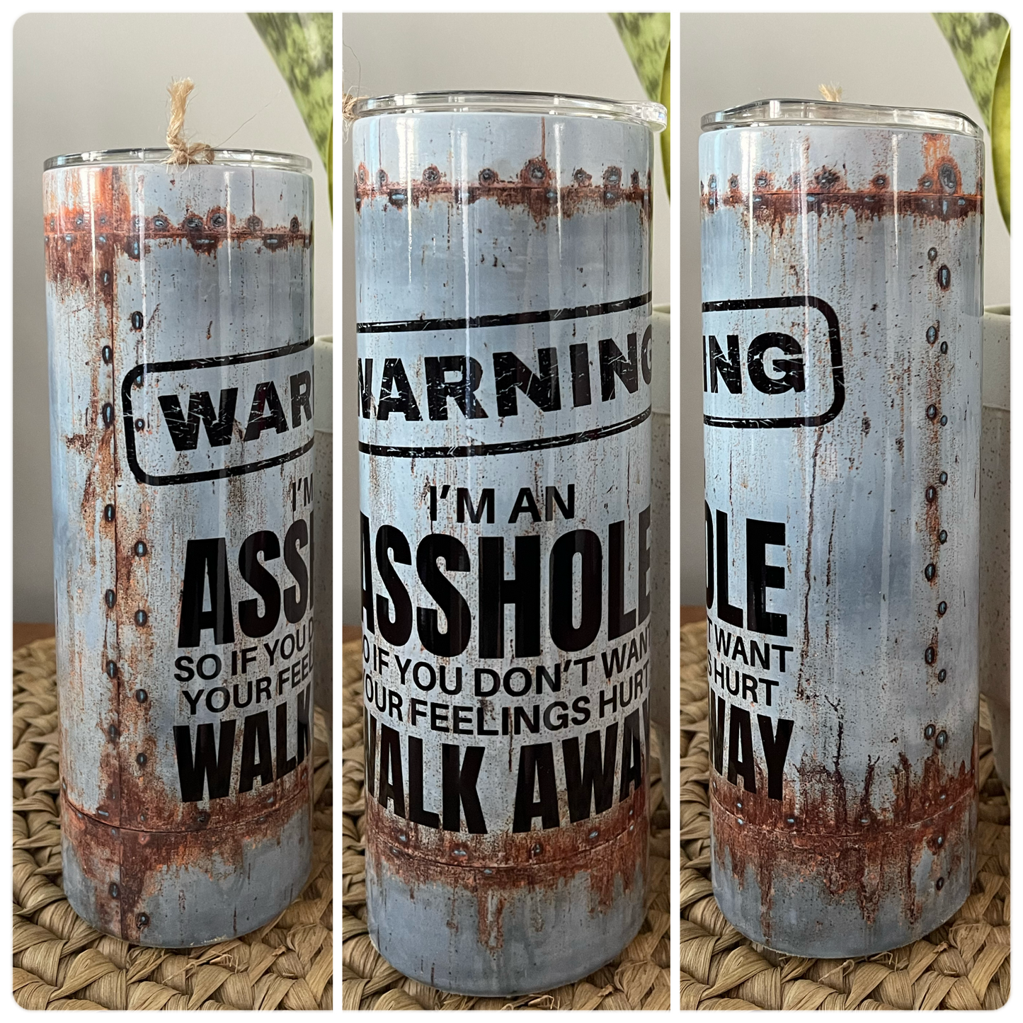 Warning- Sublimation Tumbler