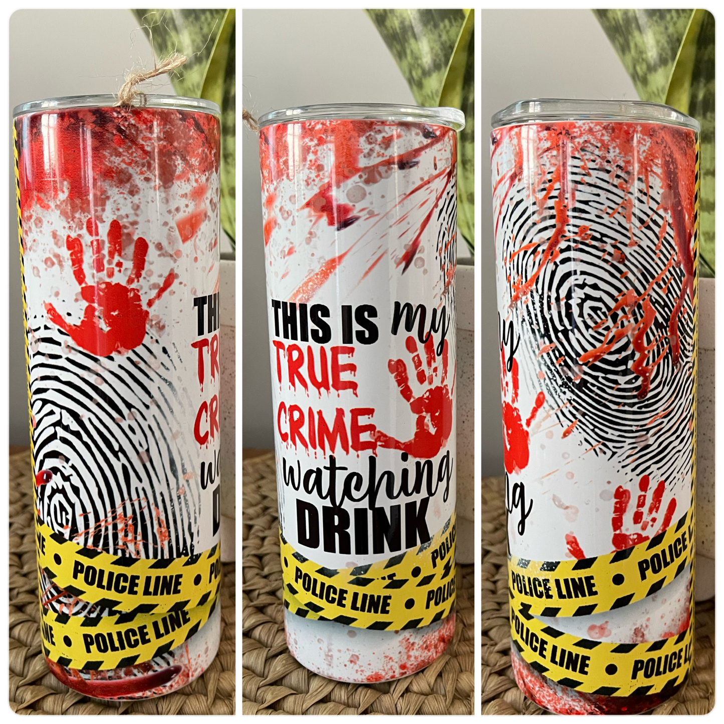 True Crime - Sublimation Tumbler